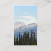 晴れた日か山 名刺 (裏面)