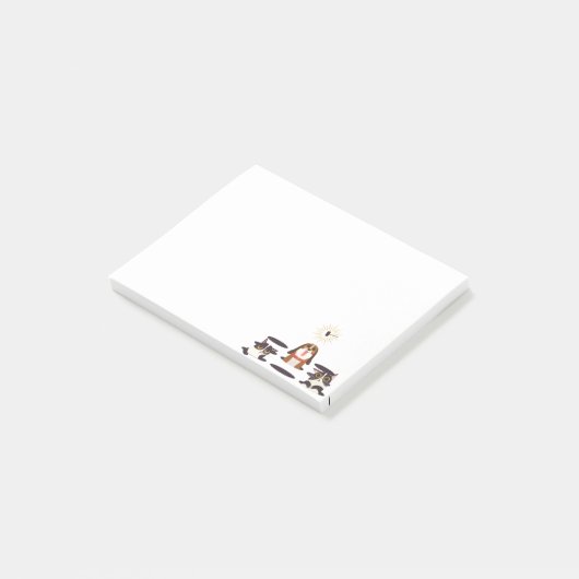 晴れた日にかわいい猫たち ポストイット (アングル)