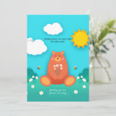 晴れた日にグリーティングカードを取得 (スタンド正面)