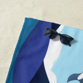 晴れた日にメイドドルフィンブルー海衣装 ビーチタオル (インサイチュ)