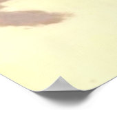 晴れた日に女性の歩くが公園に ポスター (角)