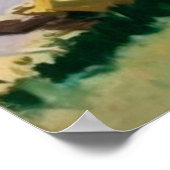 晴れた日に湖畔で日が照る女性たち|過去記事 ポスター (角)