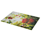 「晴れた日に赤りんごの木」かわいい写真。買今 カッティングボード (角)