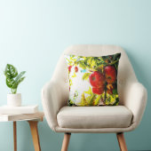 「晴れた日に赤りんごの木」かわいい写真。買今 クッション (椅子)