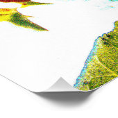 「晴れた日に赤りんごの木」かわいい写真。買今 フォトプリント (角)