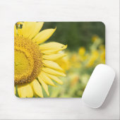 晴れた日のひまわり マウスパッド (マウス)
