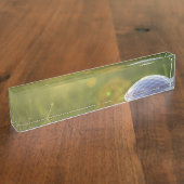 晴れた日のゴルフ デスクネームプレート (側面)