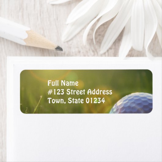 晴れた日のゴルフ ラベル (インサイチュ)