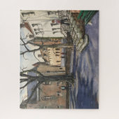 晴れた日のベルギーの水彩 ジグソーパズル (縦)