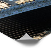 晴れた日のポンアレクサンドルIIIとグランドパレ ポスター (角)