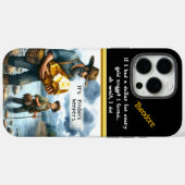 晴れた日の午後、川のそばの宝物狩り Case-Mate iPhoneケース (裏面 (横))