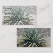 晴れた日の影のアロエベラ 名刺 (正面/裏面)