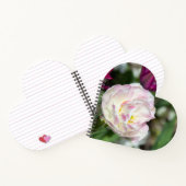 晴れた日の明るいピンクのチューリップ ノートブック (内部)