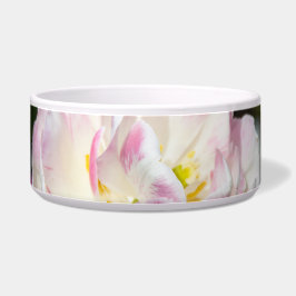 晴れた日の明るいピンクのチューリップ ボウル