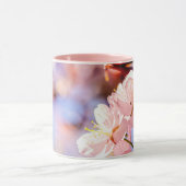 晴れた日の桜の花 マグカップ (中央)