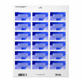 晴れた日の雲 ラベル (フルシート)