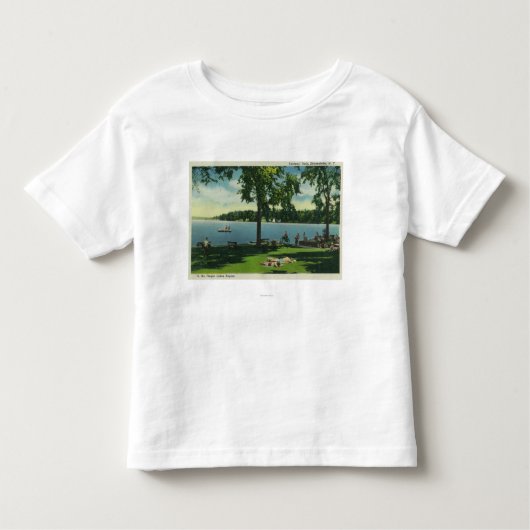 晴れた日のShotwell公園 トドラーTシャツ (正面)