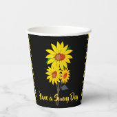 晴れた日を過ごす 紙コップ (裏面)