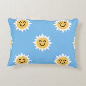 晴れた日12x16アクセント枕 アクセントクッション (裏面)