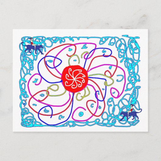 晴れた日 シーズンポストカード (正面)