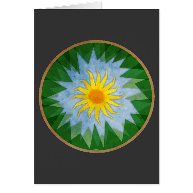 晴れた森林地帯 (正面)