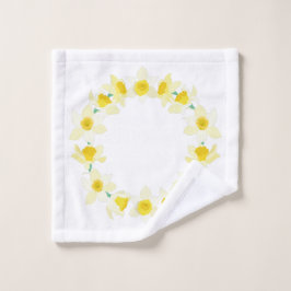 晴れた水仙。 ウォッシュタオル