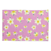 晴れた水仙。 枕カバー (裏面)