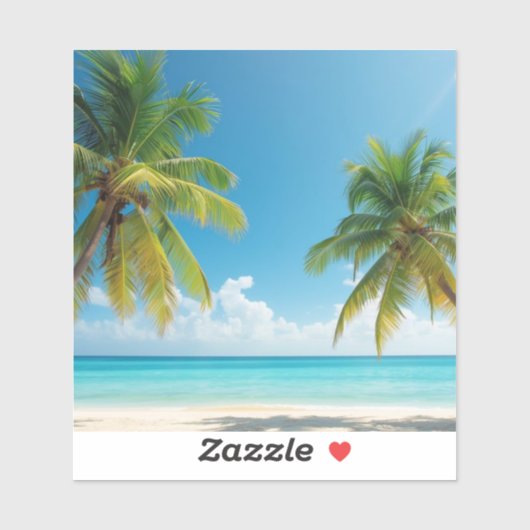 晴れた目的地の雰囲気 シール (シート)