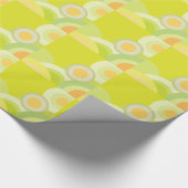 晴れた色 ラッピングペーパー (角)