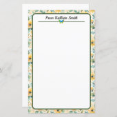 晴れた金ゴールドの花 (正面/裏面)