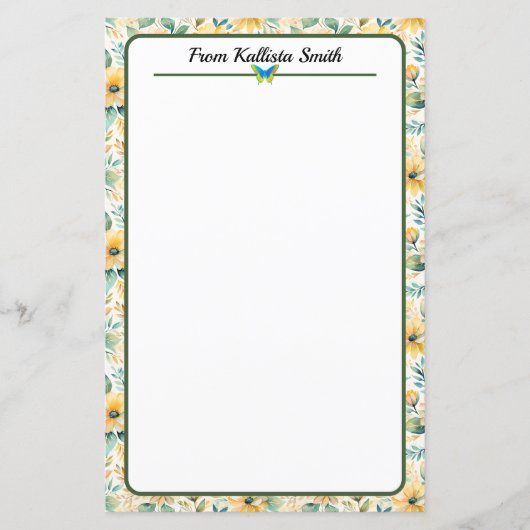 晴れた金ゴールドの花 (正面)