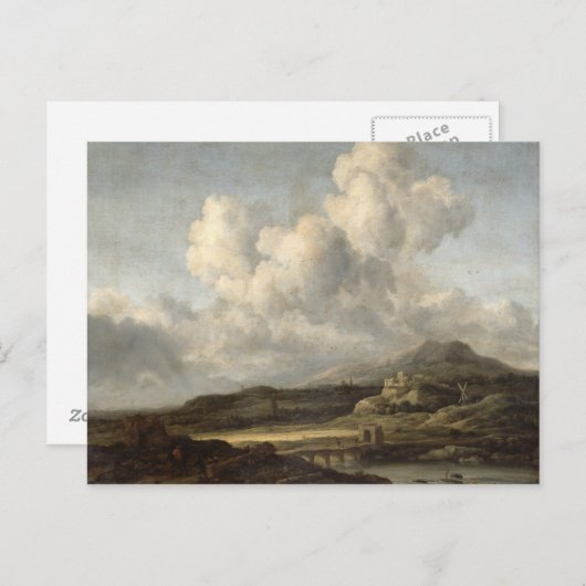 晴れた風景 ポストカード (正面/裏面)