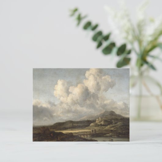 晴れた風景 ポストカード (スタンド正面)