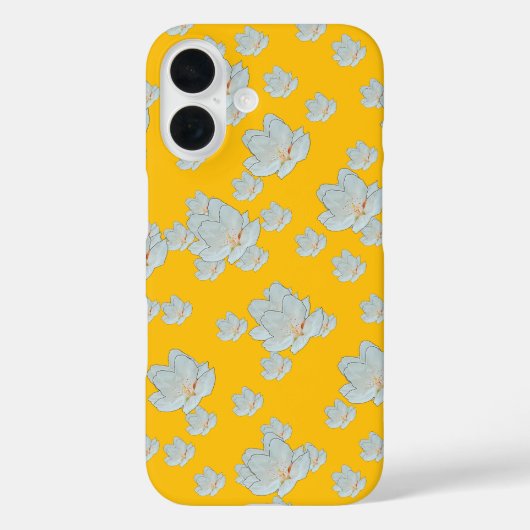 晴れた黄色の花 Case-Mate iPhoneケース (裏面)