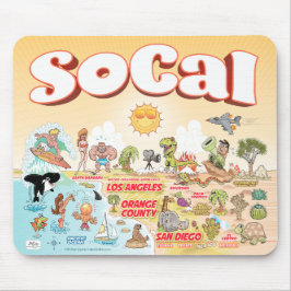 晴れたSoCalマウスパッド マウスパッド