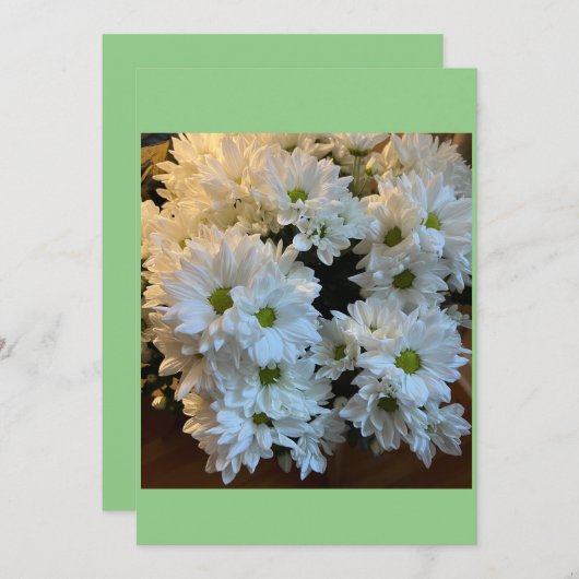 晴れの日のグリーティングカード誰かの日を明るくする。 シーズンカード (正面/裏面)