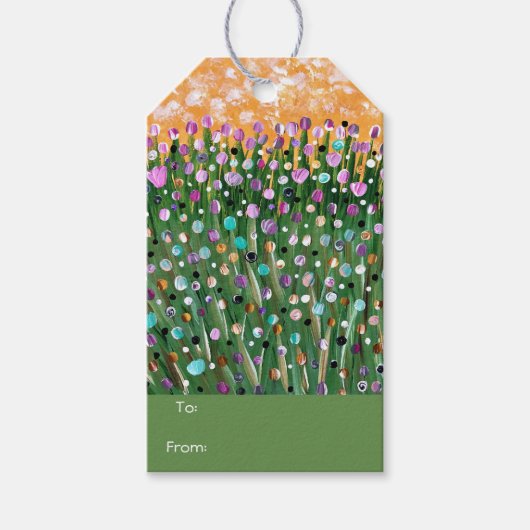 晴れの日 ギフトタグ (正面)