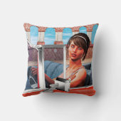 晴れの日 クッション (裏面)