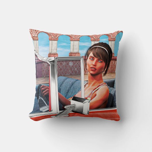 晴れの日 クッション (正面)