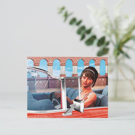 晴れの日 ポストカード (スタンド正面)