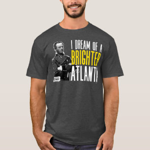 晴れやかなアトランタを夢見るシャーマン・アイ将軍 Tシャツ