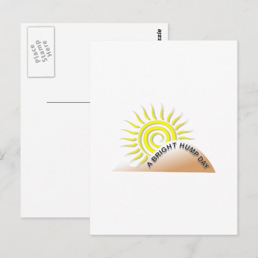 晴れやかな日 ポストカード (正面/裏面)