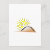 晴れやかな日 ポストカード (正面)