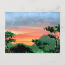 晴れやかな熱帯雨林