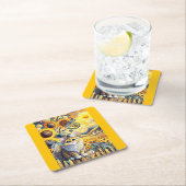 晴れ晴れの日 スクエアペーパーコースター (インサイチュ)