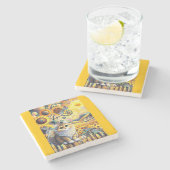 晴れ晴れの日 ストーンコースター (横)