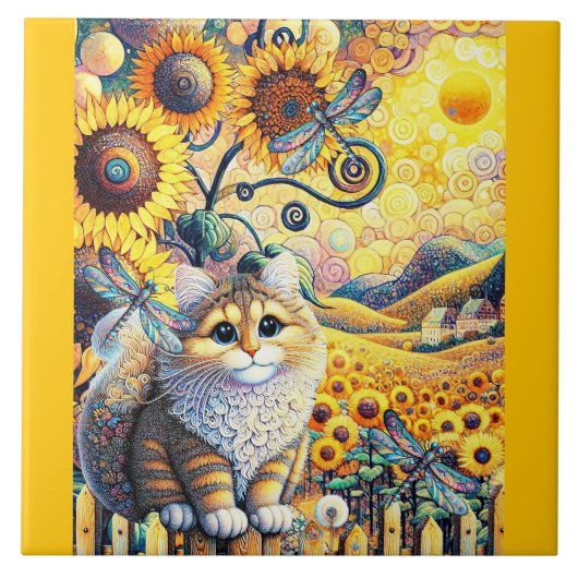 晴れ晴れの日 タイル (正面)