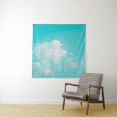 晴れ渡る青空と雲 タペストリー (インサイチュ)