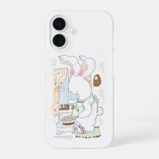晴れ男クック  iPhone 16ケース (裏面)
