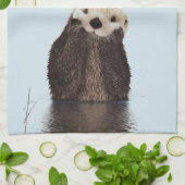 晴れ着素晴らしの写真を撮る キッチンタオル (折り畳み)